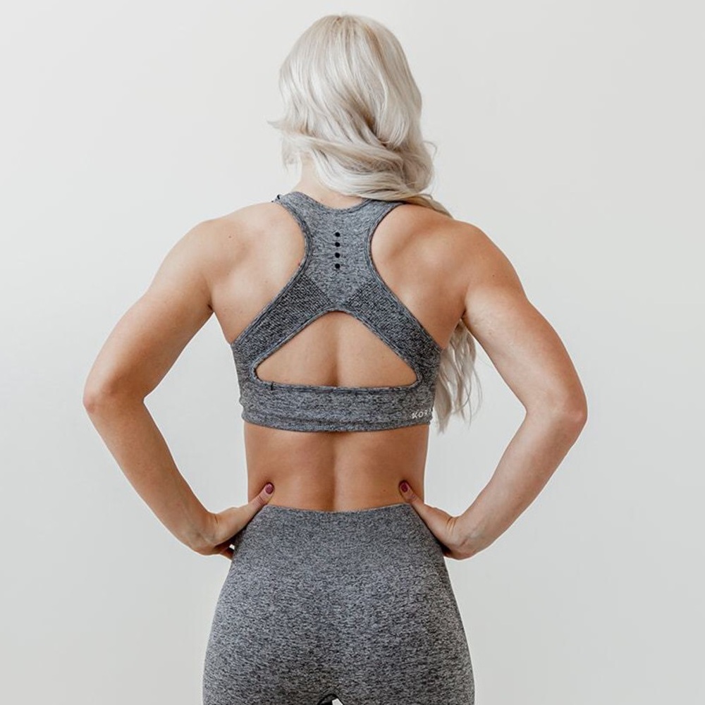 KORA Seamless sports bra - Gray